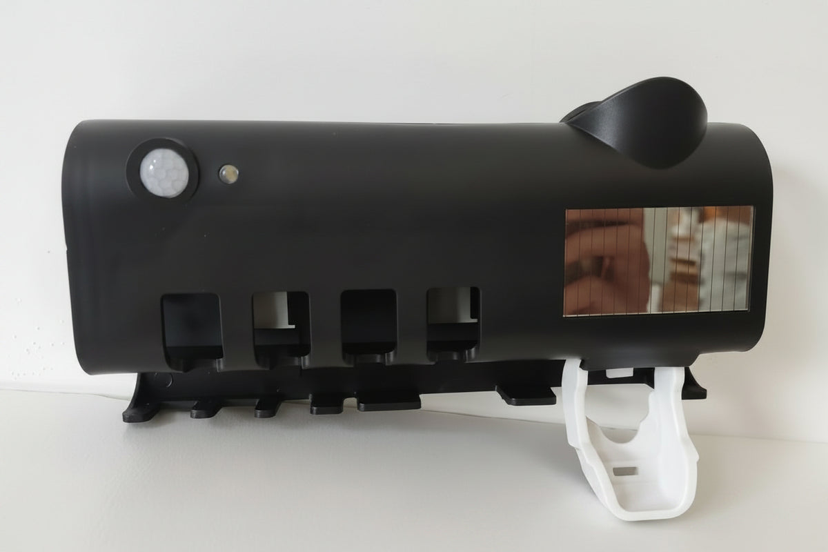 UV Toothbrush Sterilizer & Sanitizer Holder with Smart Sensor