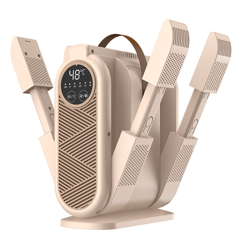 Smart Folding Shoe Dryer – Constant Heat, Timer & UV Deodorizer