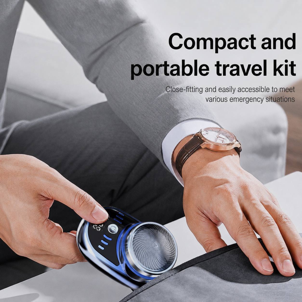 German Precision Waterproof Pocket Shaver