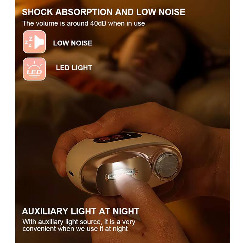 Automatic Electric Nail Clipper & Polisher for Adults & Kids