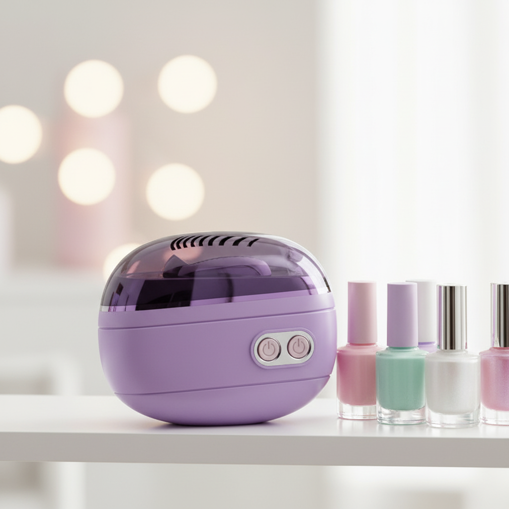 Purple Bathroom Shelf